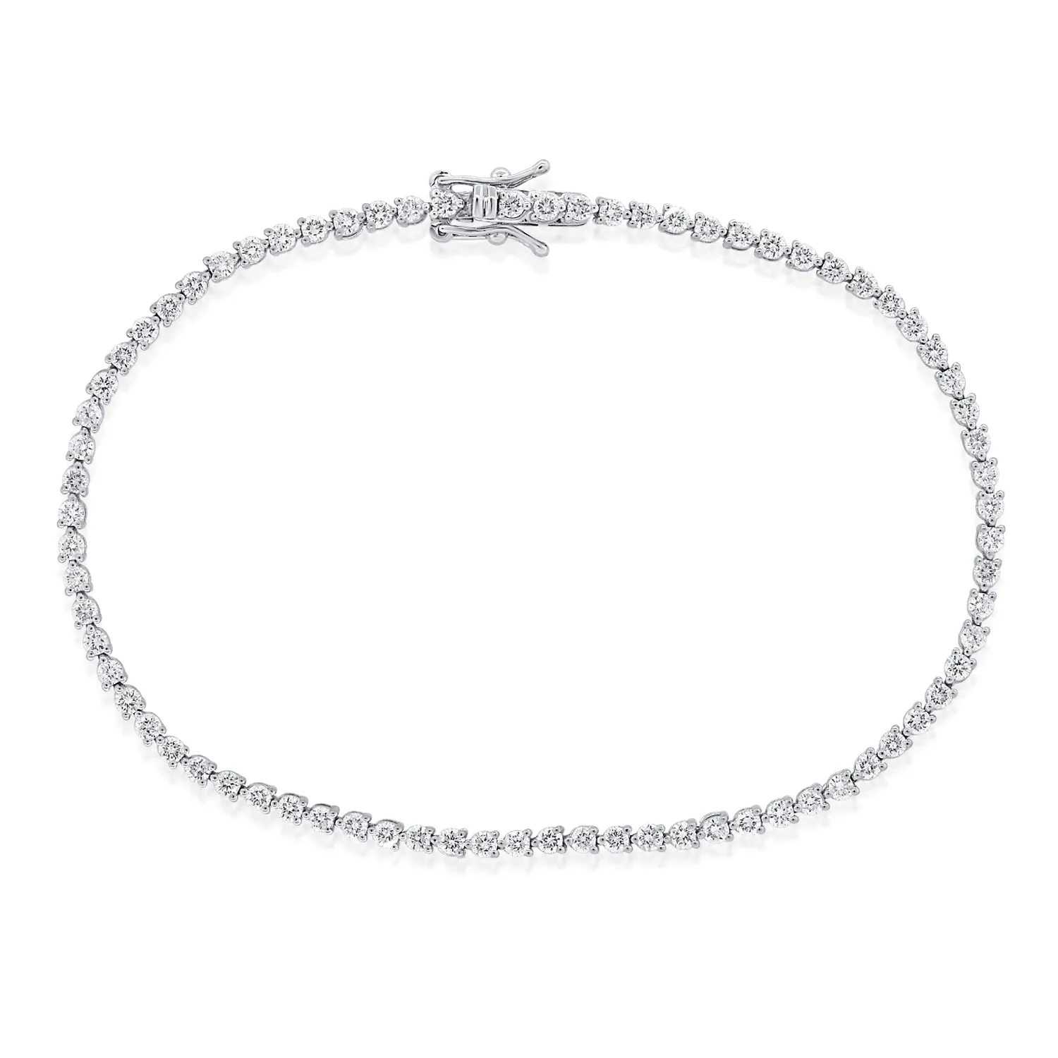14k Gold & Diamond Tennis Bracelet - 1.88ct