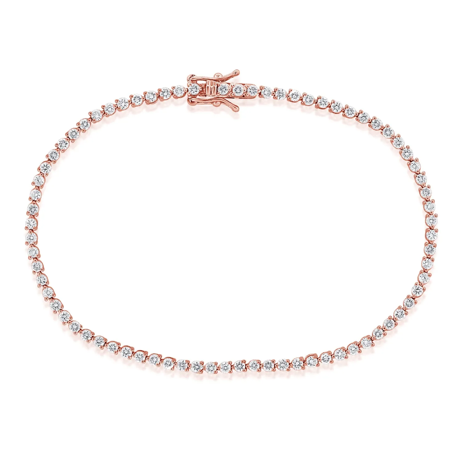 14k Gold & Diamond Tennis Bracelet - 1.88ct