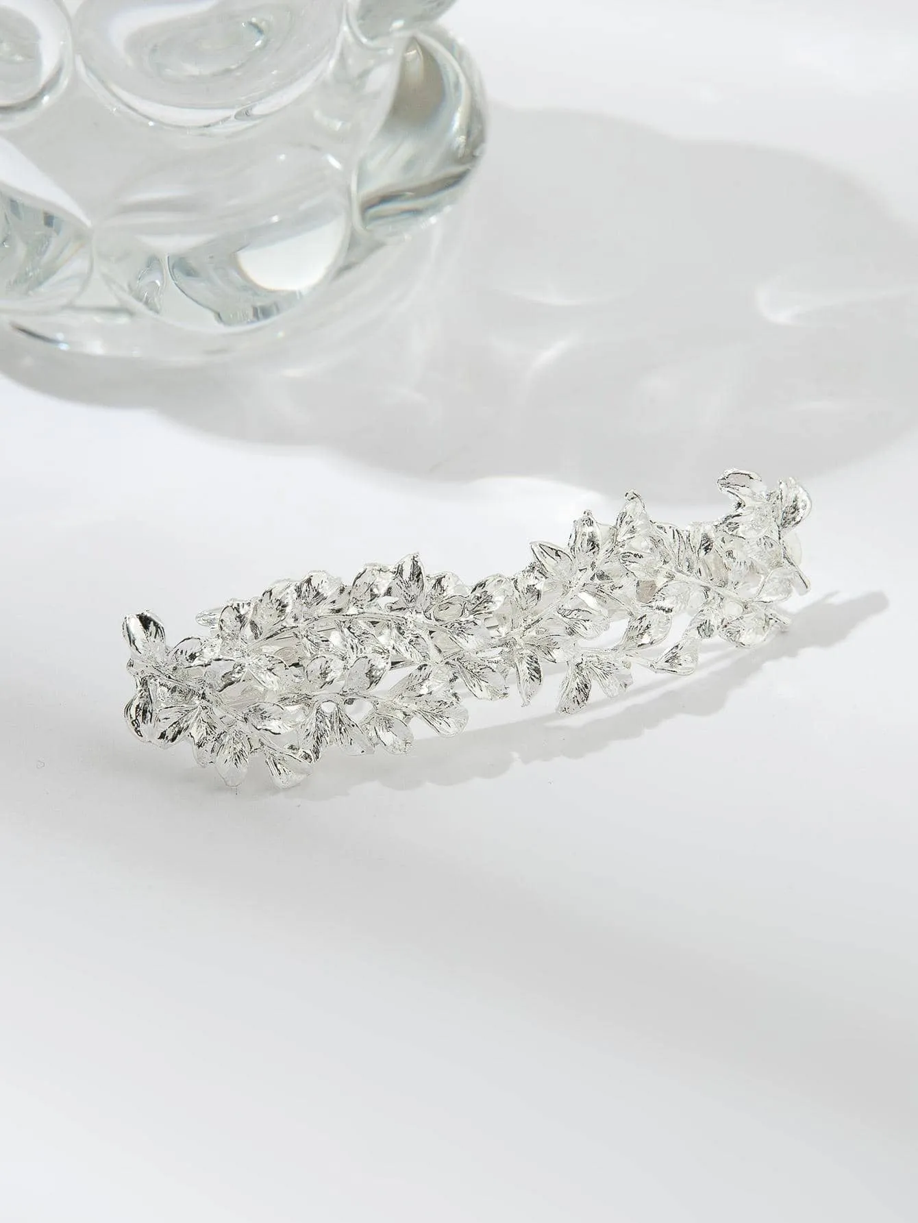 1pc Women Leaf Decor Fashionable Hair Clip For Daily Life for Women Barrette