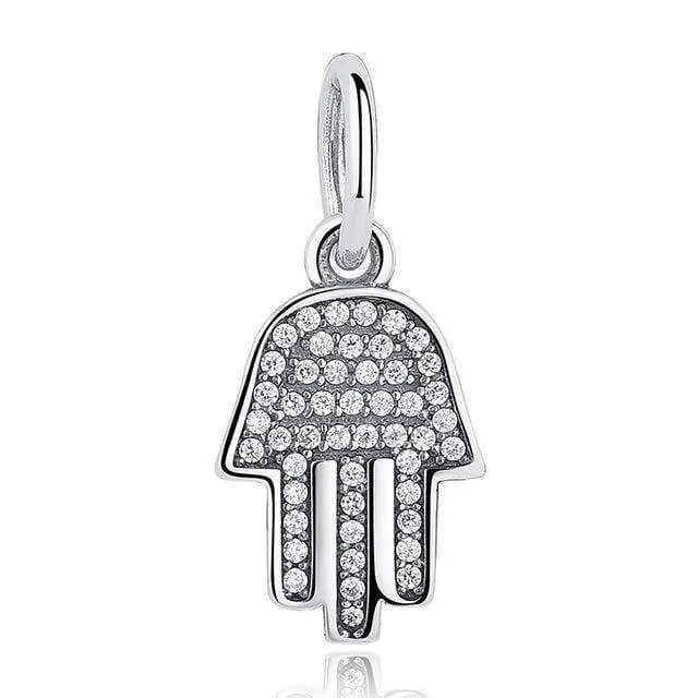 24 Styles,  925 Sterling Silver Simple Signs, Charms - Fit Charm Bracelet