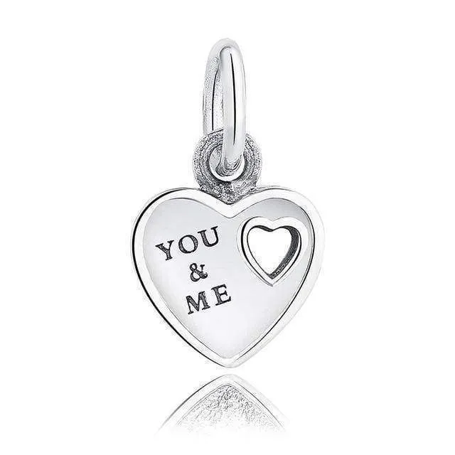 24 Styles,  925 Sterling Silver Simple Signs, Charms - Fit Charm Bracelet