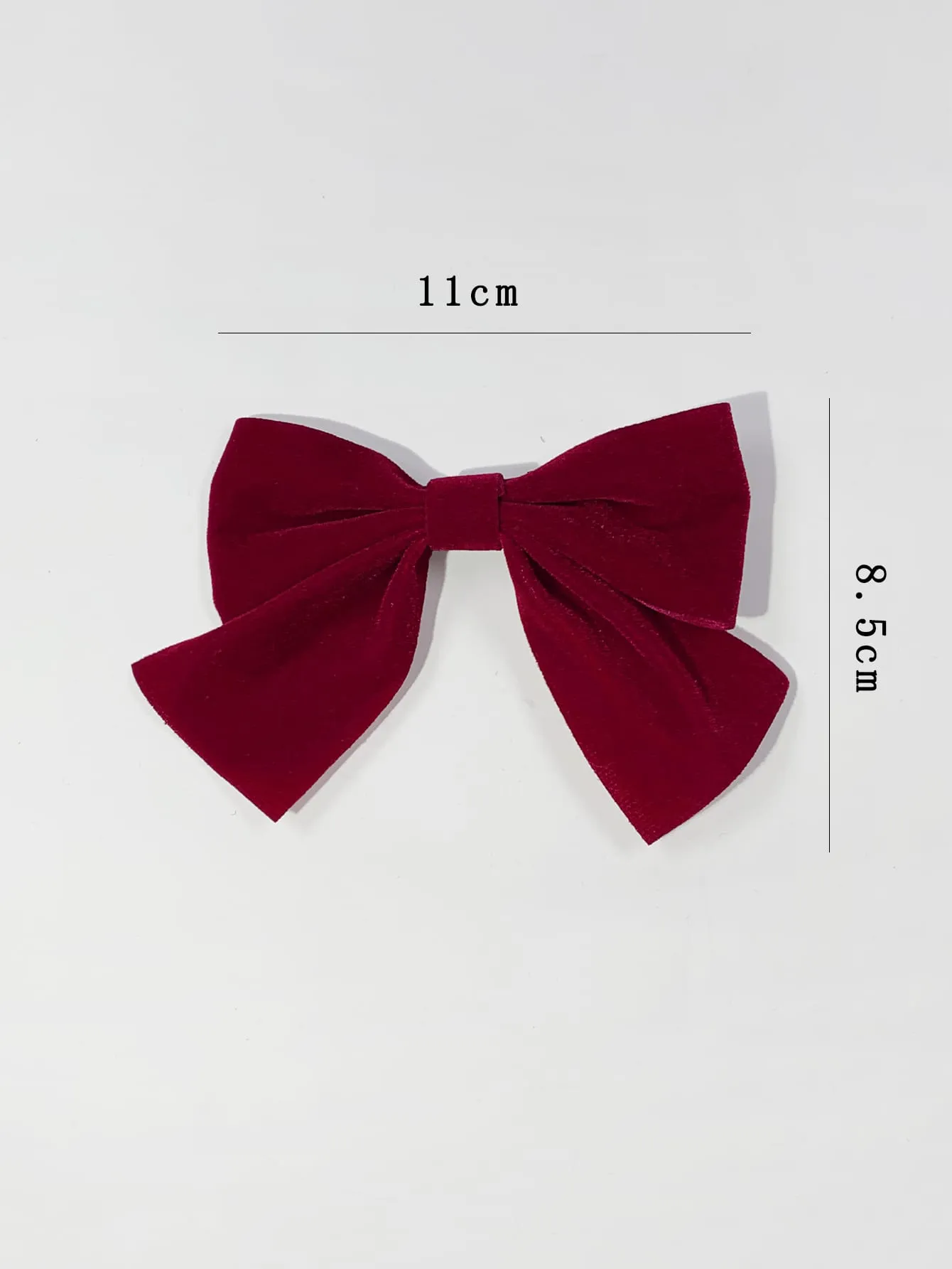 2pcs Cute Bow Decor Clip for Women Barrette Styling Hair Accessories