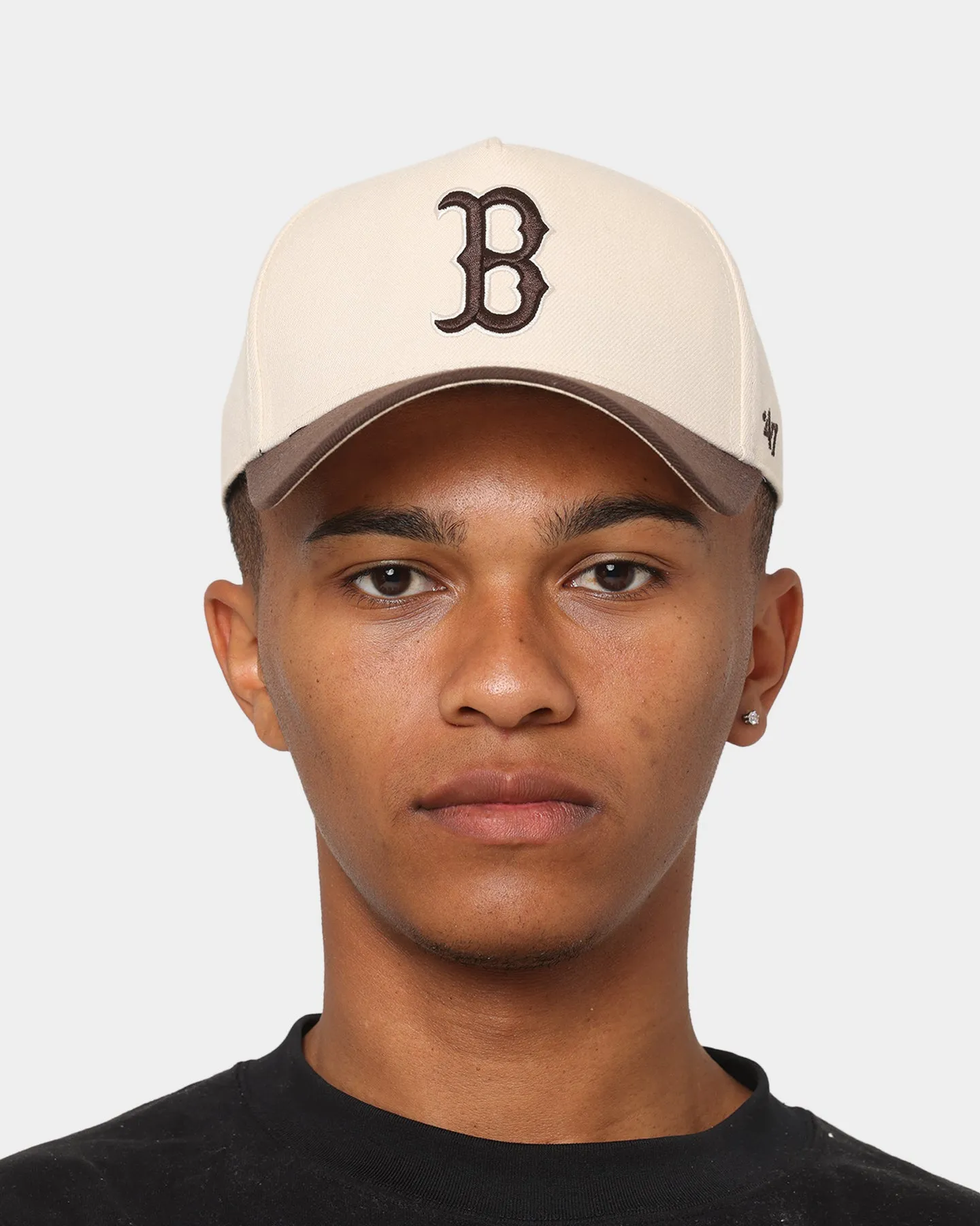 47 Brand Boston Red Sox 'Cookies & Cream' Replica MVP DT Snapback Natural/Brown