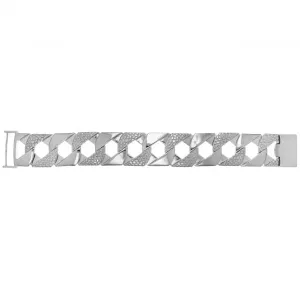 Acotis Silver Cast Gents Bracelet G2182