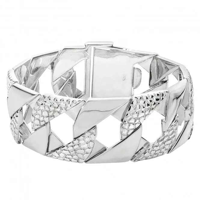 Acotis Silver Cast Gents Bracelet G2182