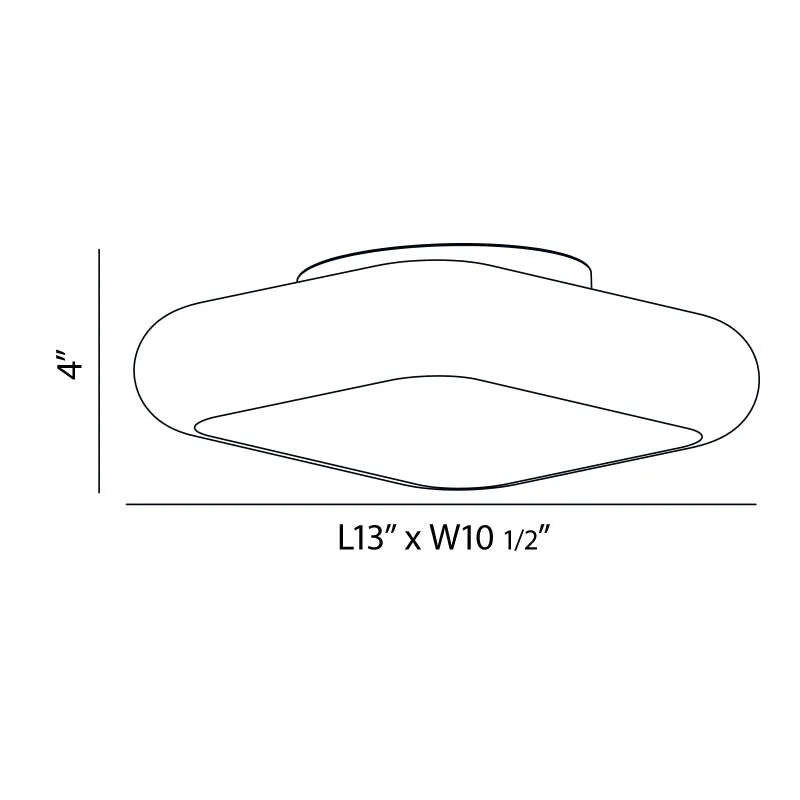 Alma LED Flush Mount