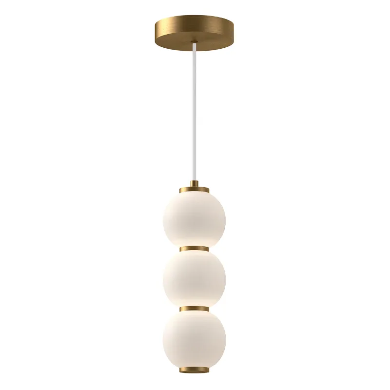 Alora Mood PD530313 Bijou 3-lt 6" LED Pendant