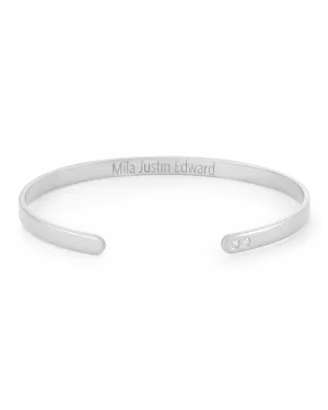 Andrea Bangle - 925 Sterling Silver