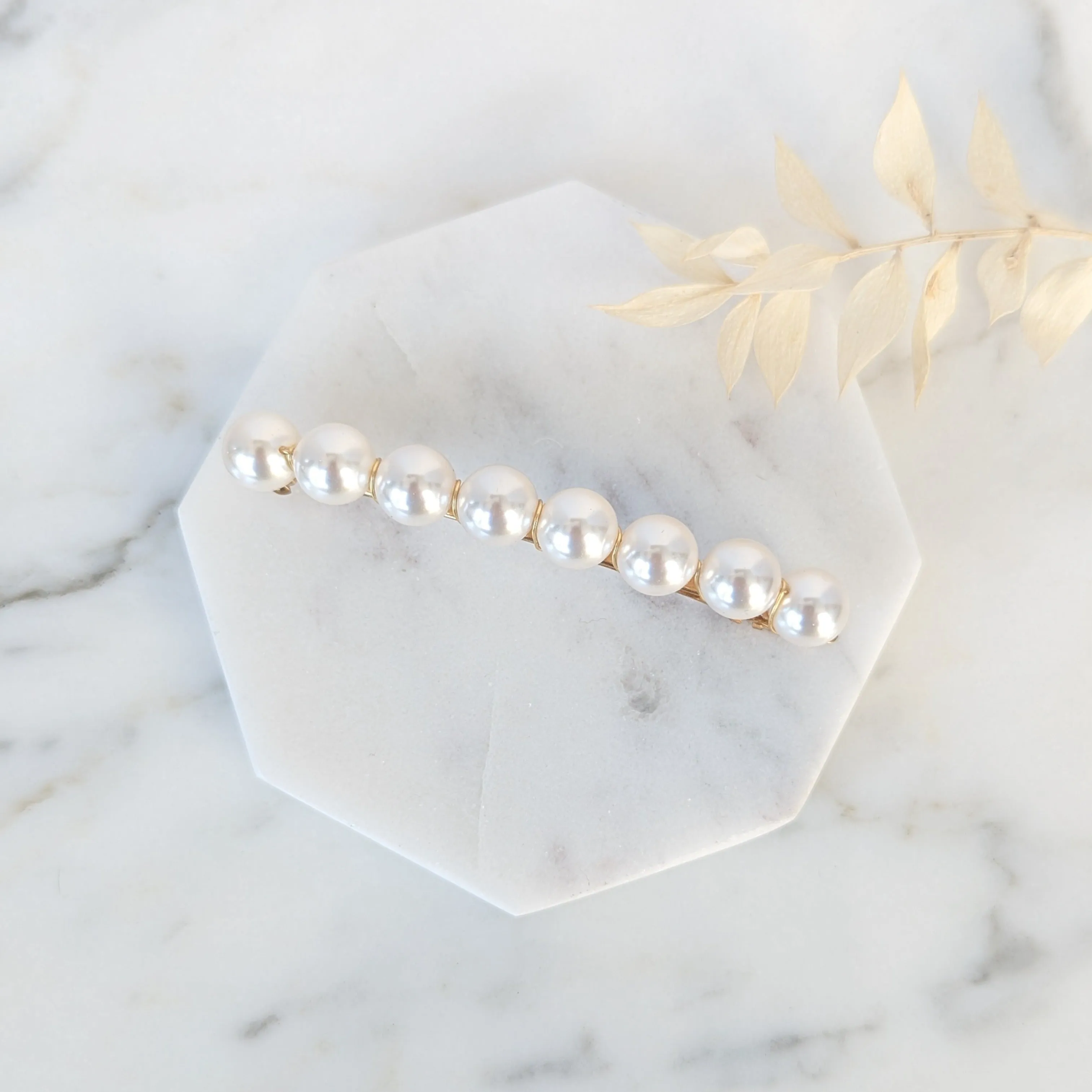 ASTRA Pearl French Clip Hair Barrette