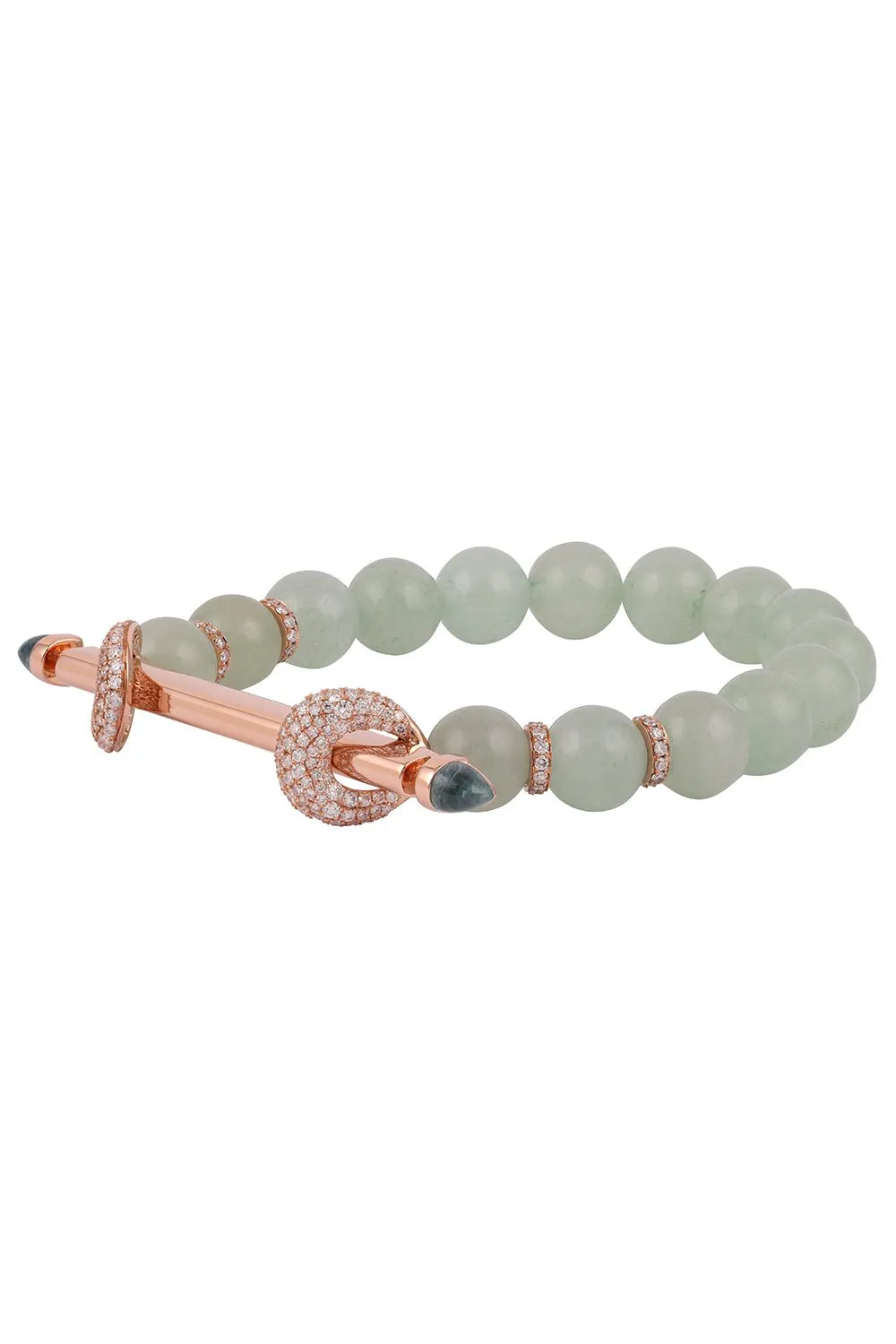 Aventurine Blue Topaz Chakra Bracelet