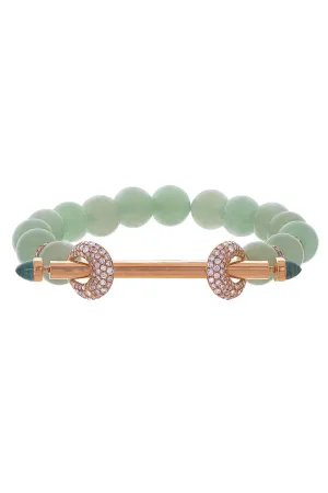 Aventurine Blue Topaz Chakra Bracelet