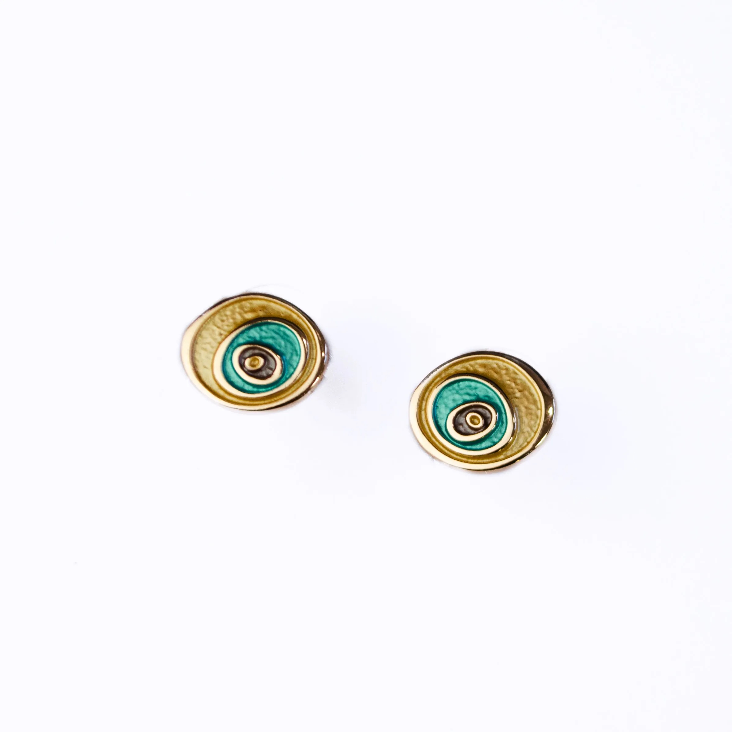Boho Style Evil Eye Necklace and Earring Set