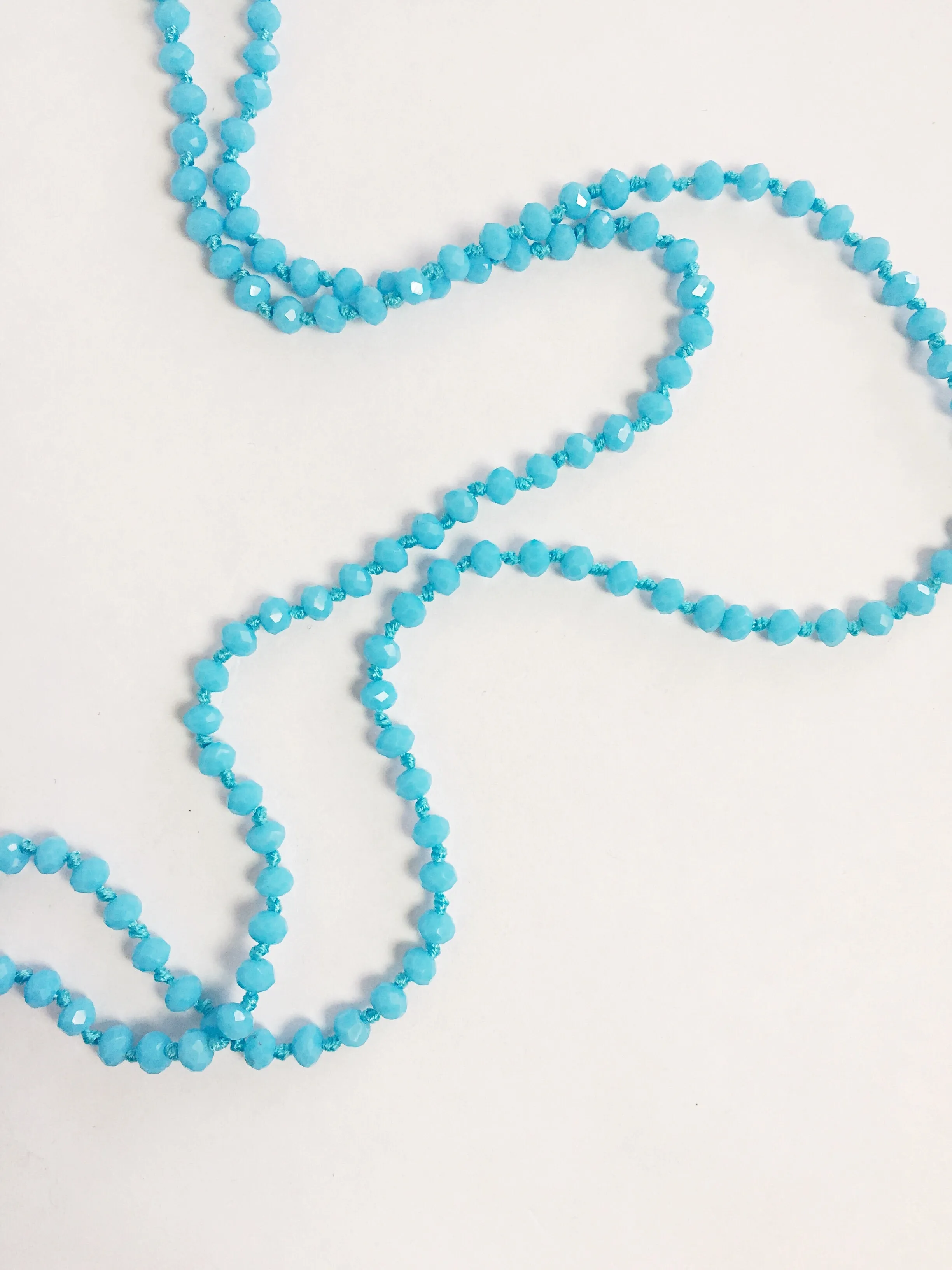 Bolenat Crystal Tassel Necklace