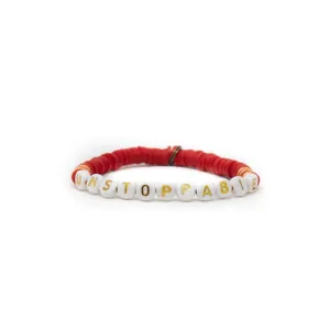 Bordeaux “UNSTOPPABLE" Vibe Catcher Bracelet