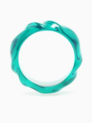 Bra Resin Bangle Green