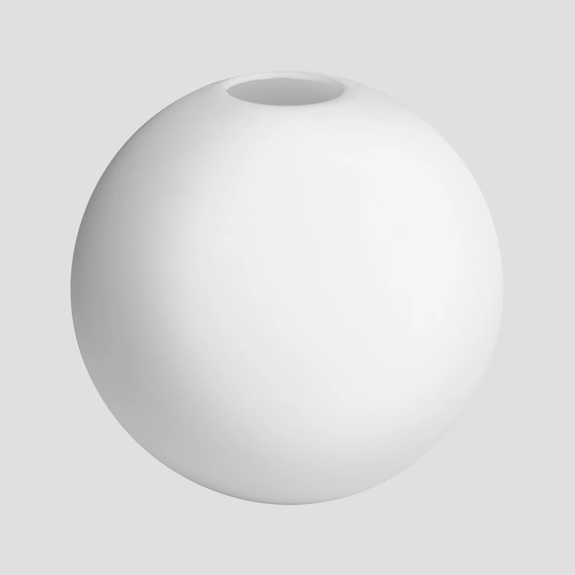 Brooklyn Opal Glass Globe Flush Mount Light - 7 Inch
