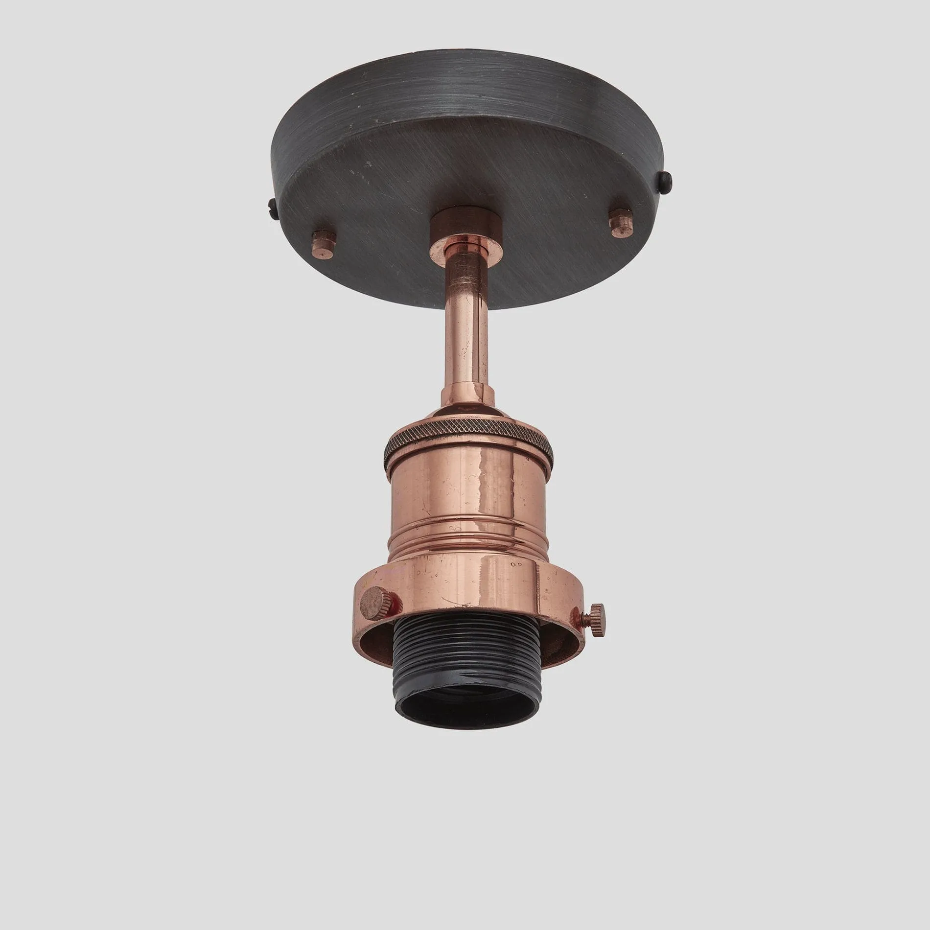 Brooklyn Opal Glass Globe Flush Mount Light - 7 Inch