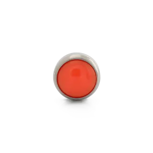 Cabochon - Salmon Coral