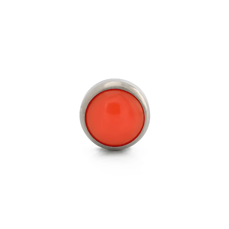 Cabochon - Salmon Coral