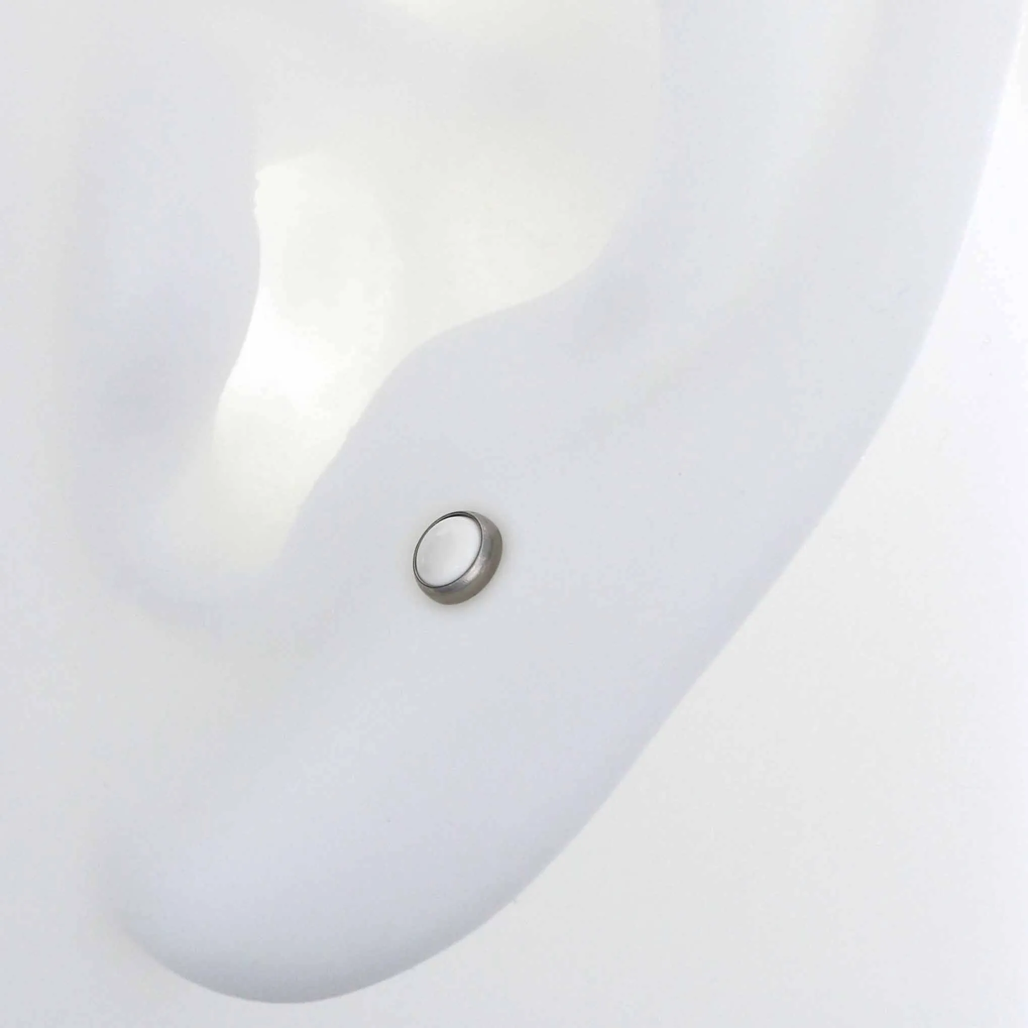Cabochon - White Coral