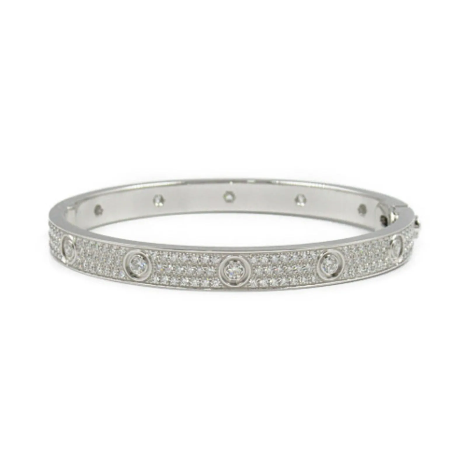 Cartier Love Bracelet Diamond K18WG White Gold