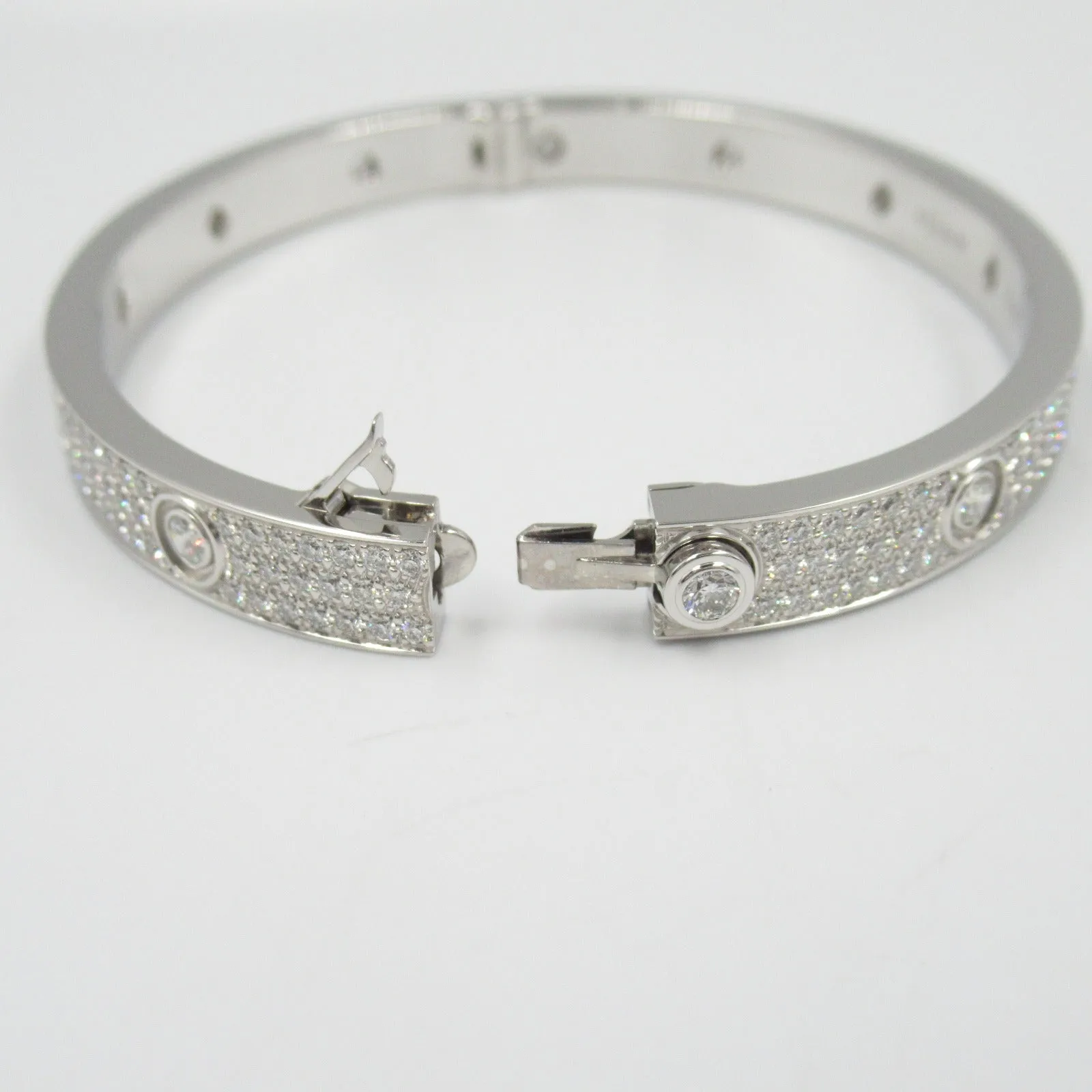 Cartier Love Bracelet Diamond K18WG White Gold