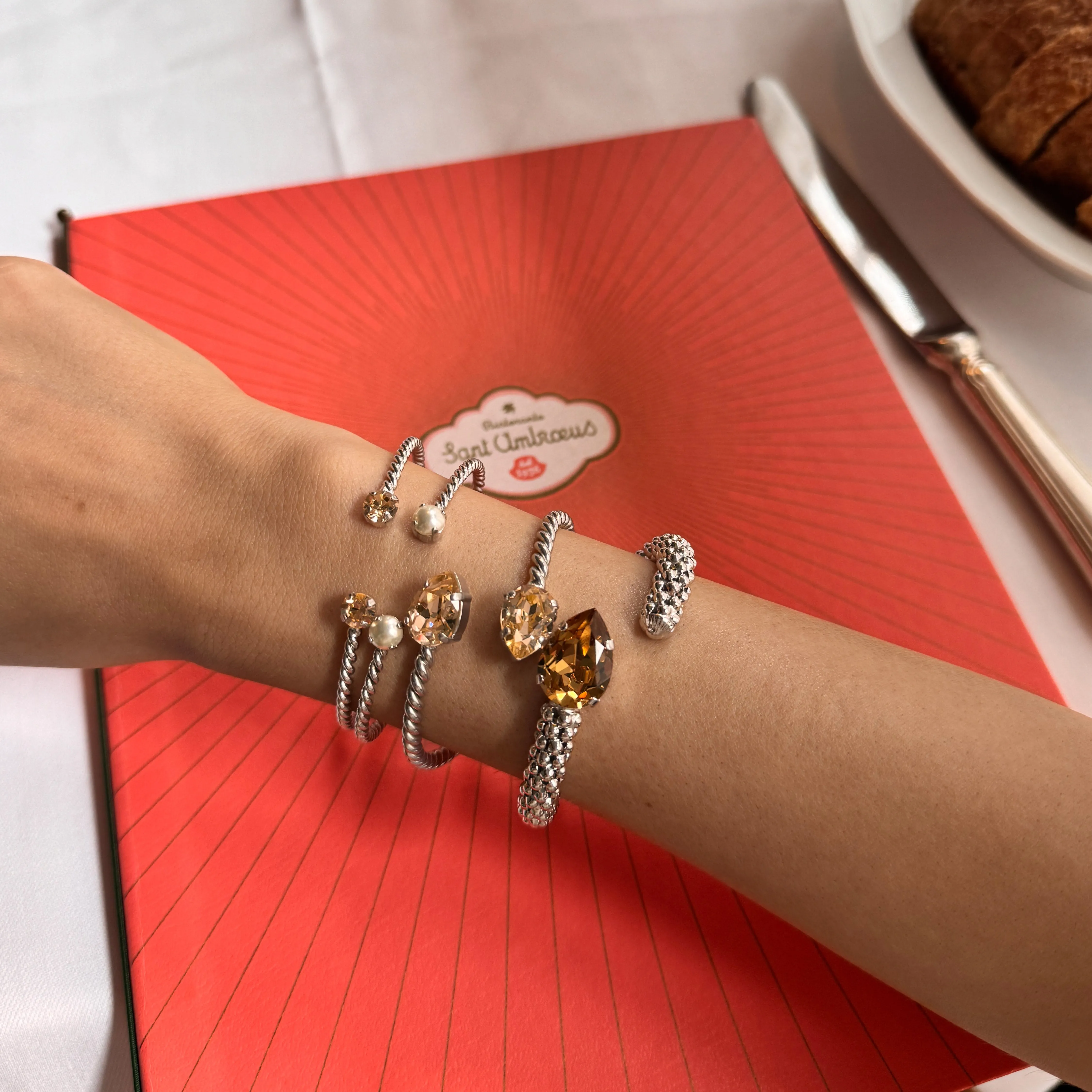 Classic Rope Bracelet / Light Colorado Topaz