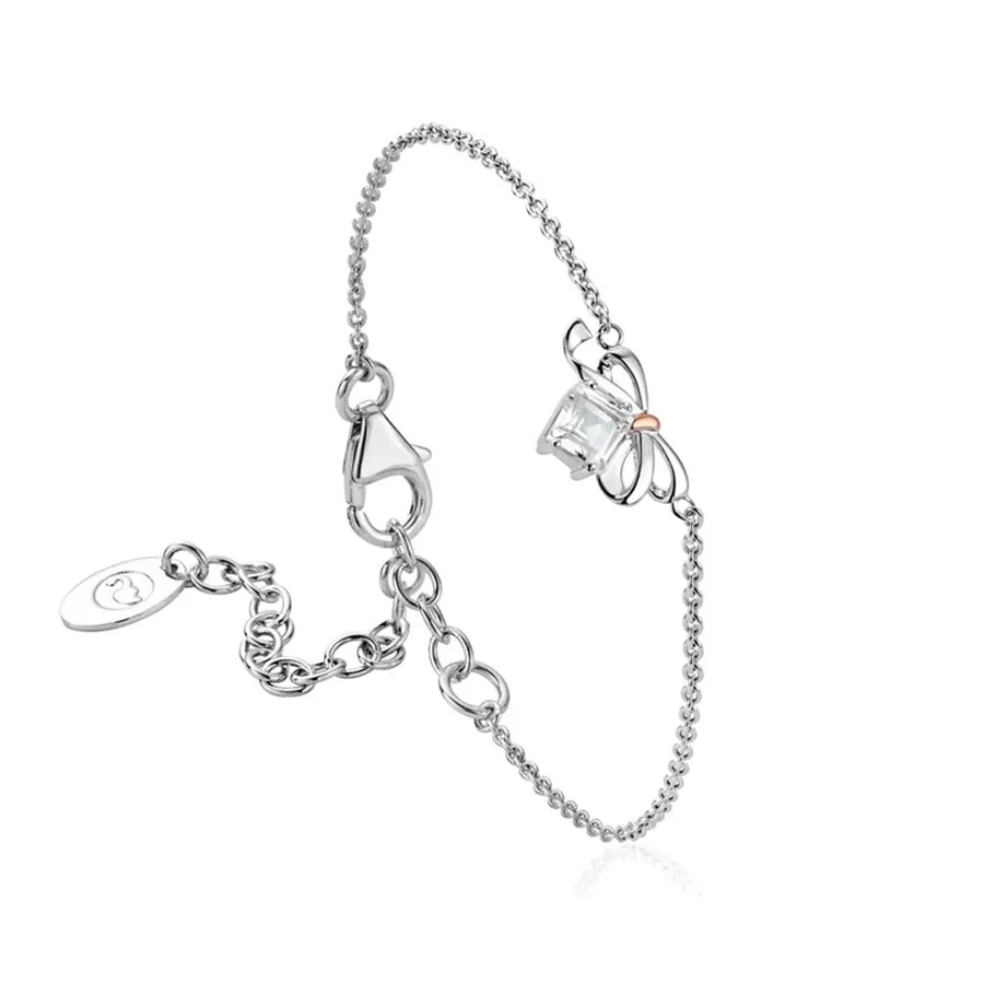 Clogau Christmas Bow Bracelet 3SCGS0716