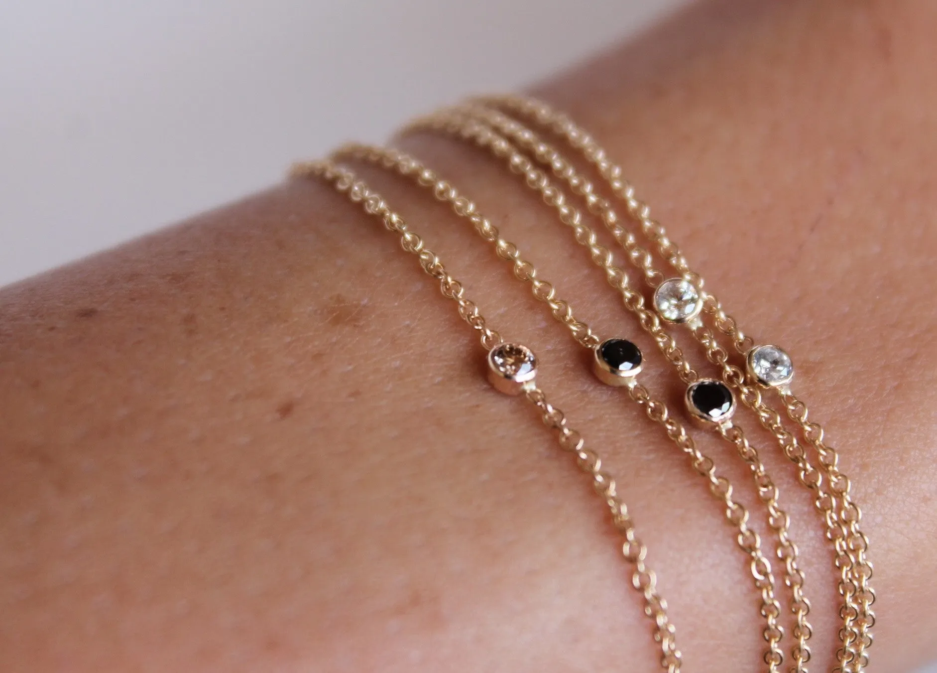 COGNAC DIAMOND BRACELET