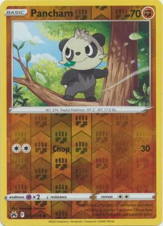 [Collector Troves] Pokemon Sword & Shield Crown Zenith Pancham Card