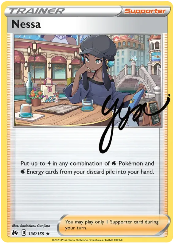[Collector Troves] Pokemon Sword & Shield Crown Zenith Trainer Nessa Card