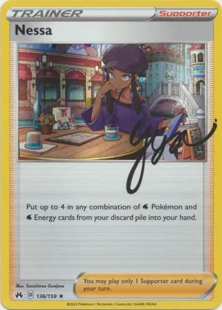 [Collector Troves] Pokemon Sword & Shield Crown Zenith Trainer Nessa Card