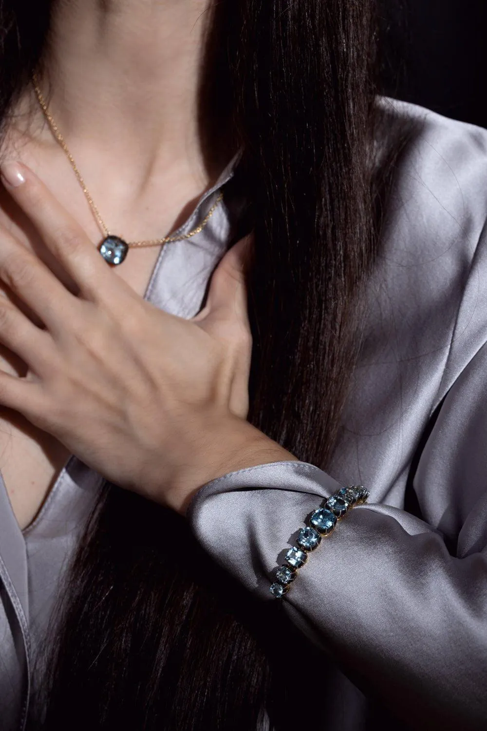 Collet Bangle Bracelet