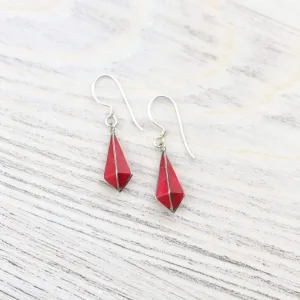 Coral Drop Earrings