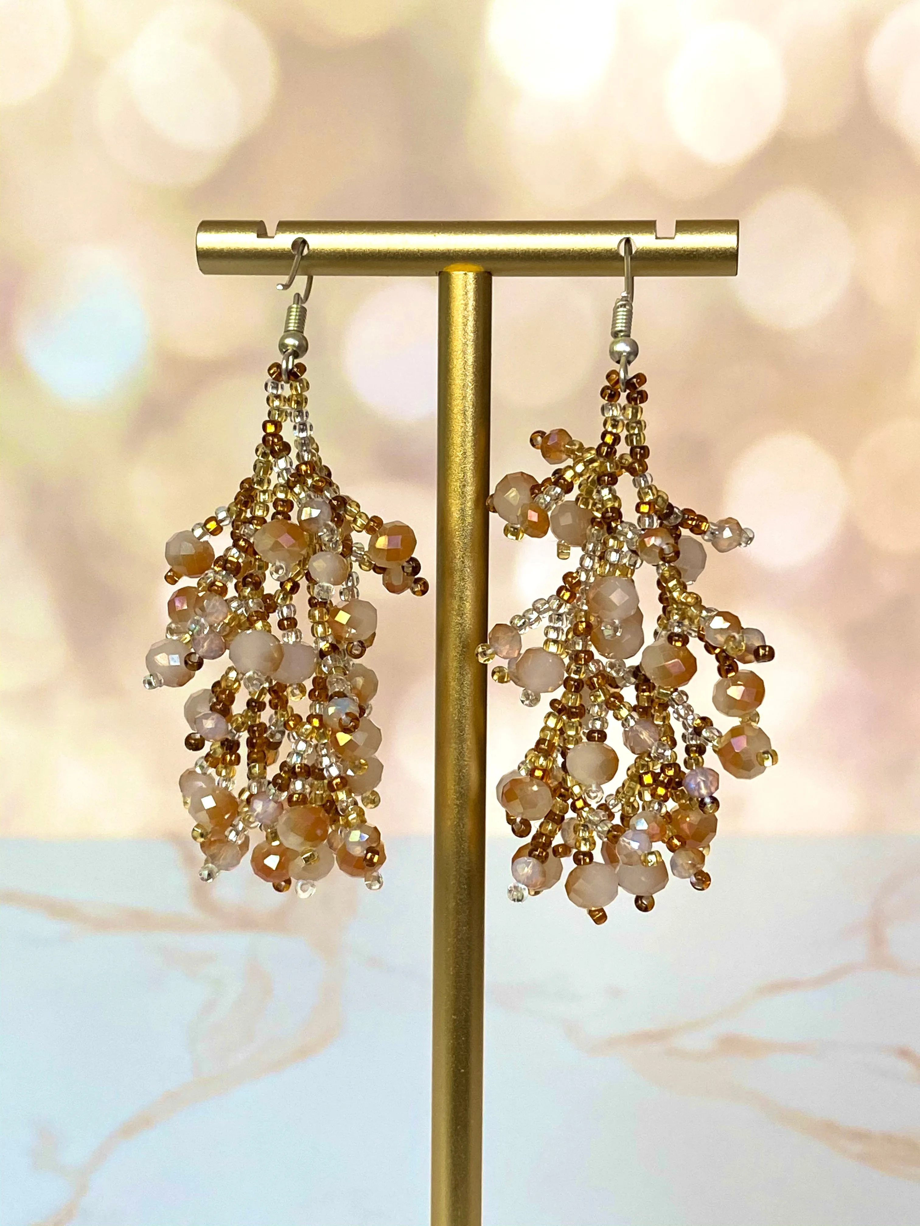 Coral Earrings