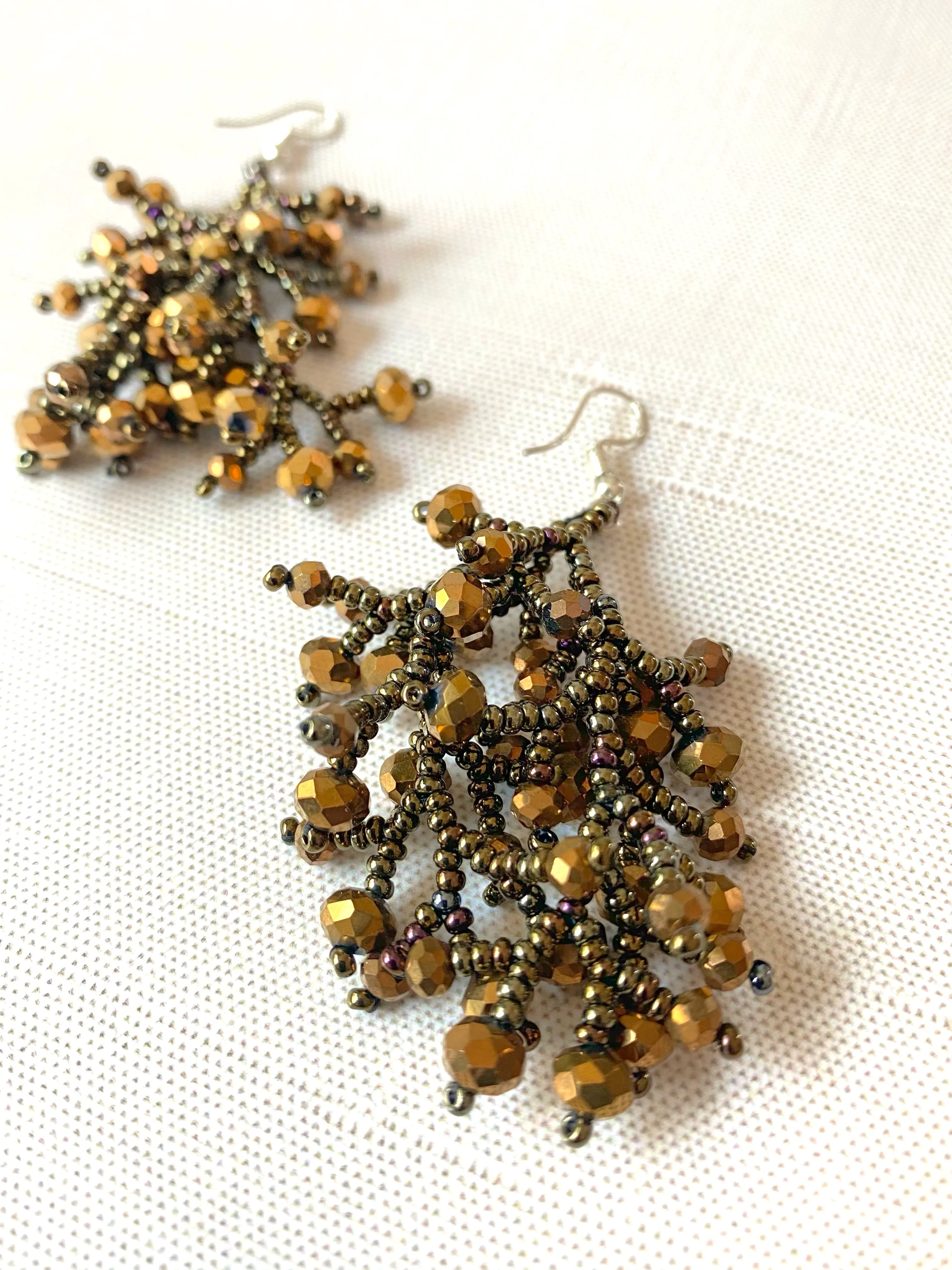 Coral Earrings