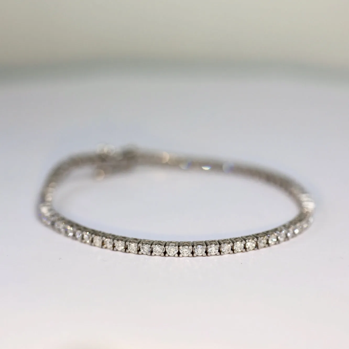 Custom Diamond Tennis Bracelet