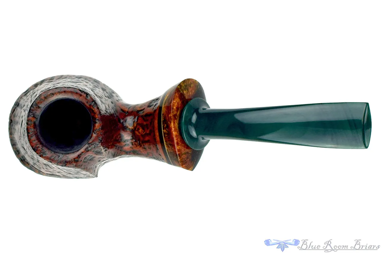 Daniel Mustran Pipe Bent Sandblast Volcano with Acrylic