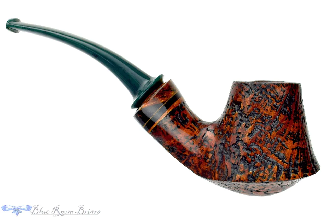 Daniel Mustran Pipe Bent Sandblast Volcano with Acrylic