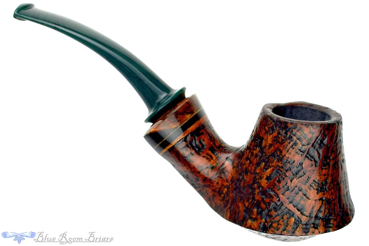 Daniel Mustran Pipe Bent Sandblast Volcano with Acrylic