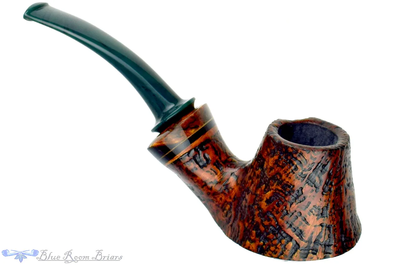 Daniel Mustran Pipe Bent Sandblast Volcano with Acrylic