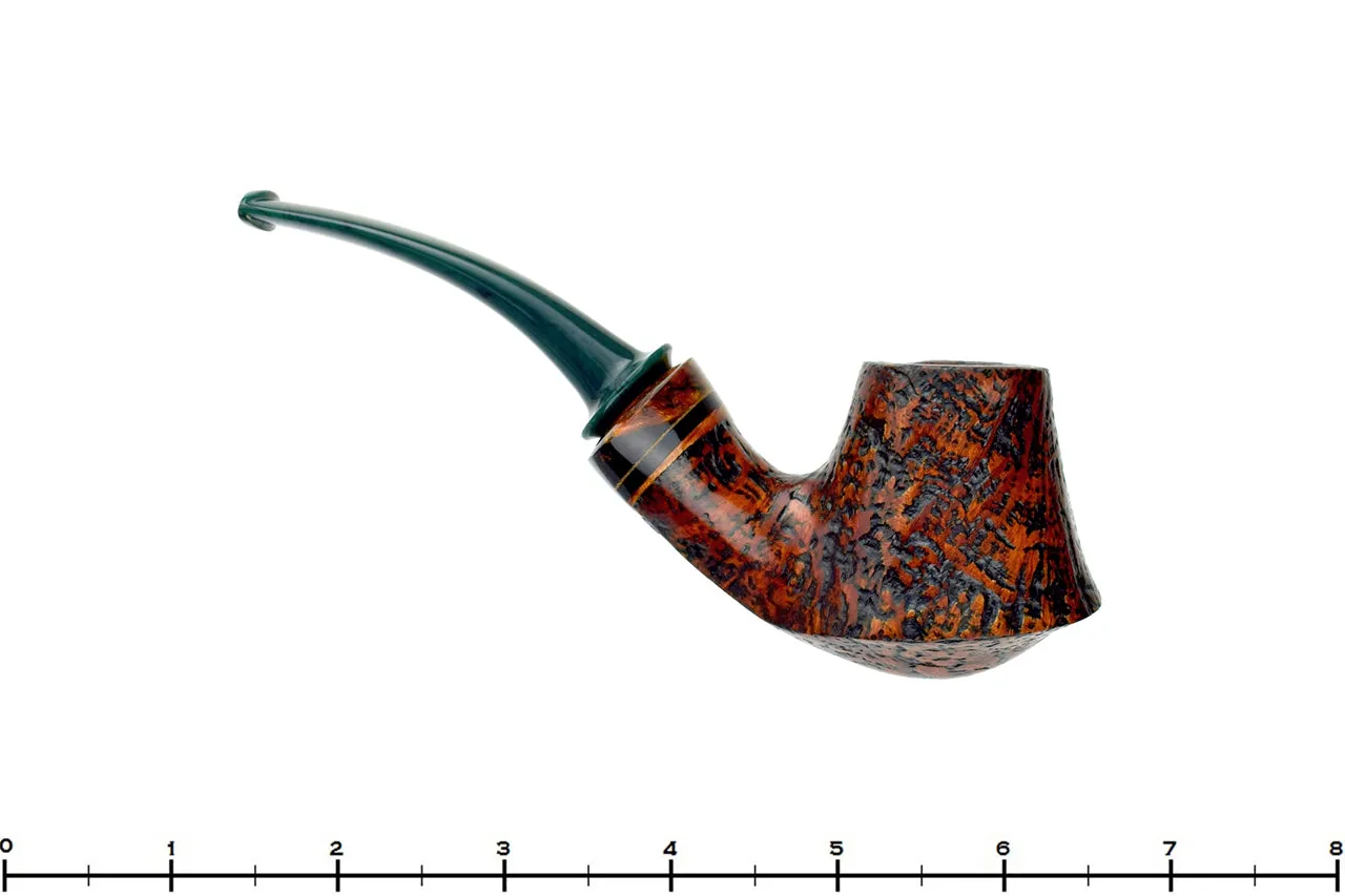 Daniel Mustran Pipe Bent Sandblast Volcano with Acrylic