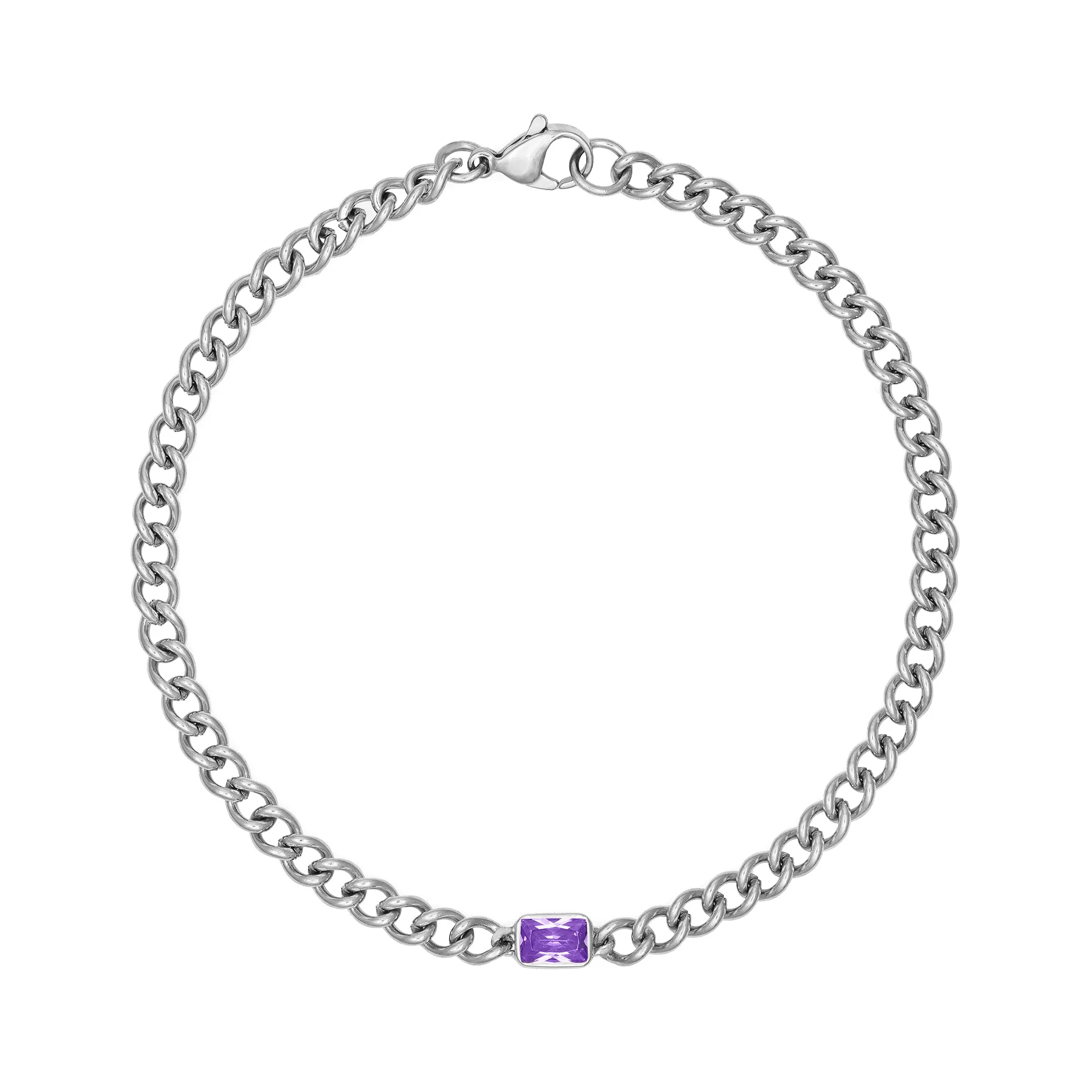 Dione Anklet - Purple