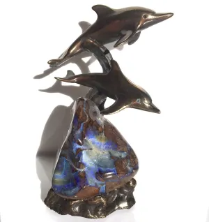 Double Dolphin on Opal
