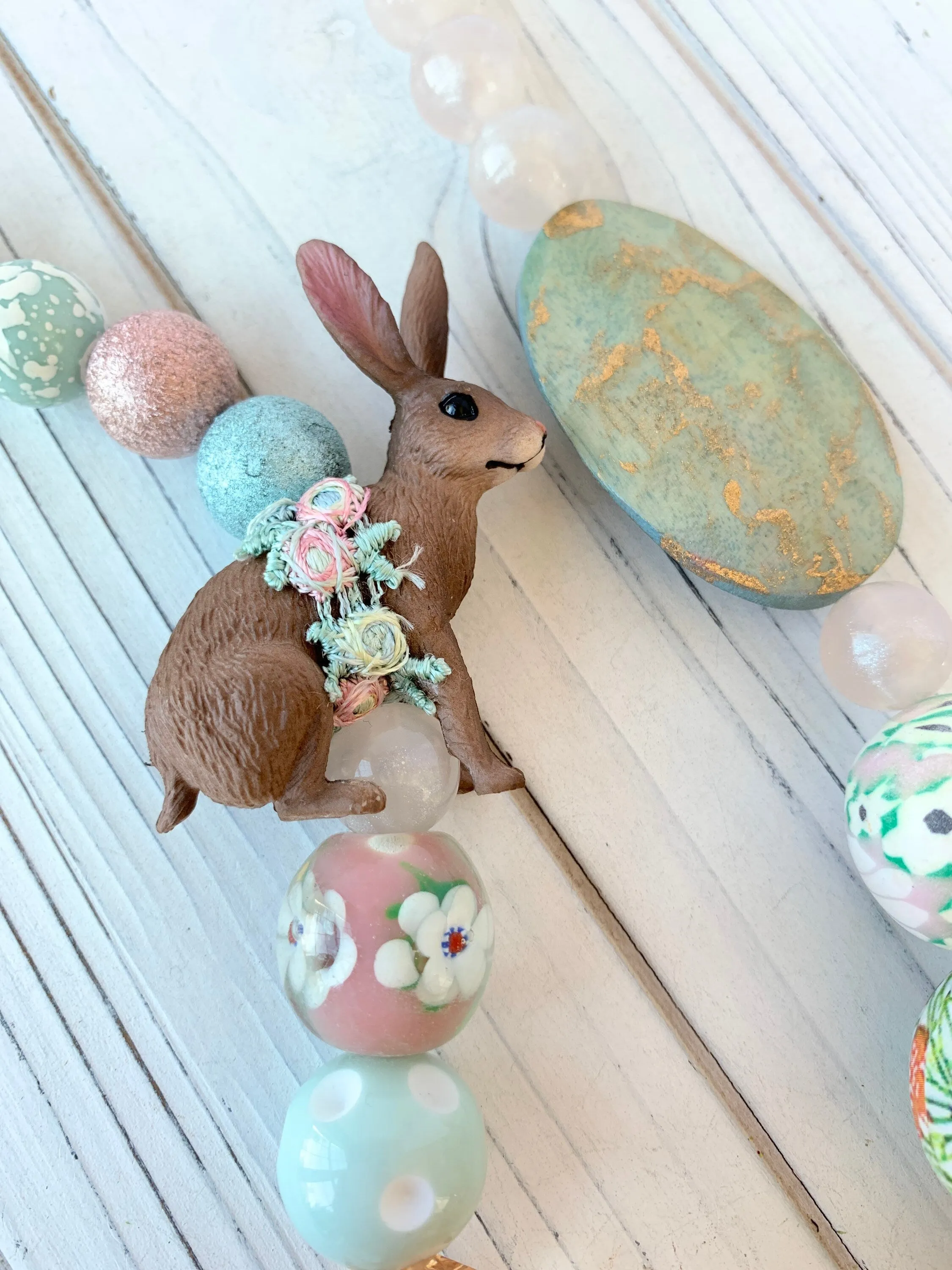 Easter Bunny Statement Necklace
