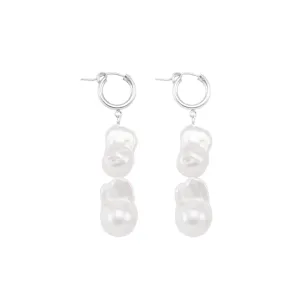 Elaine Earrings - Silver