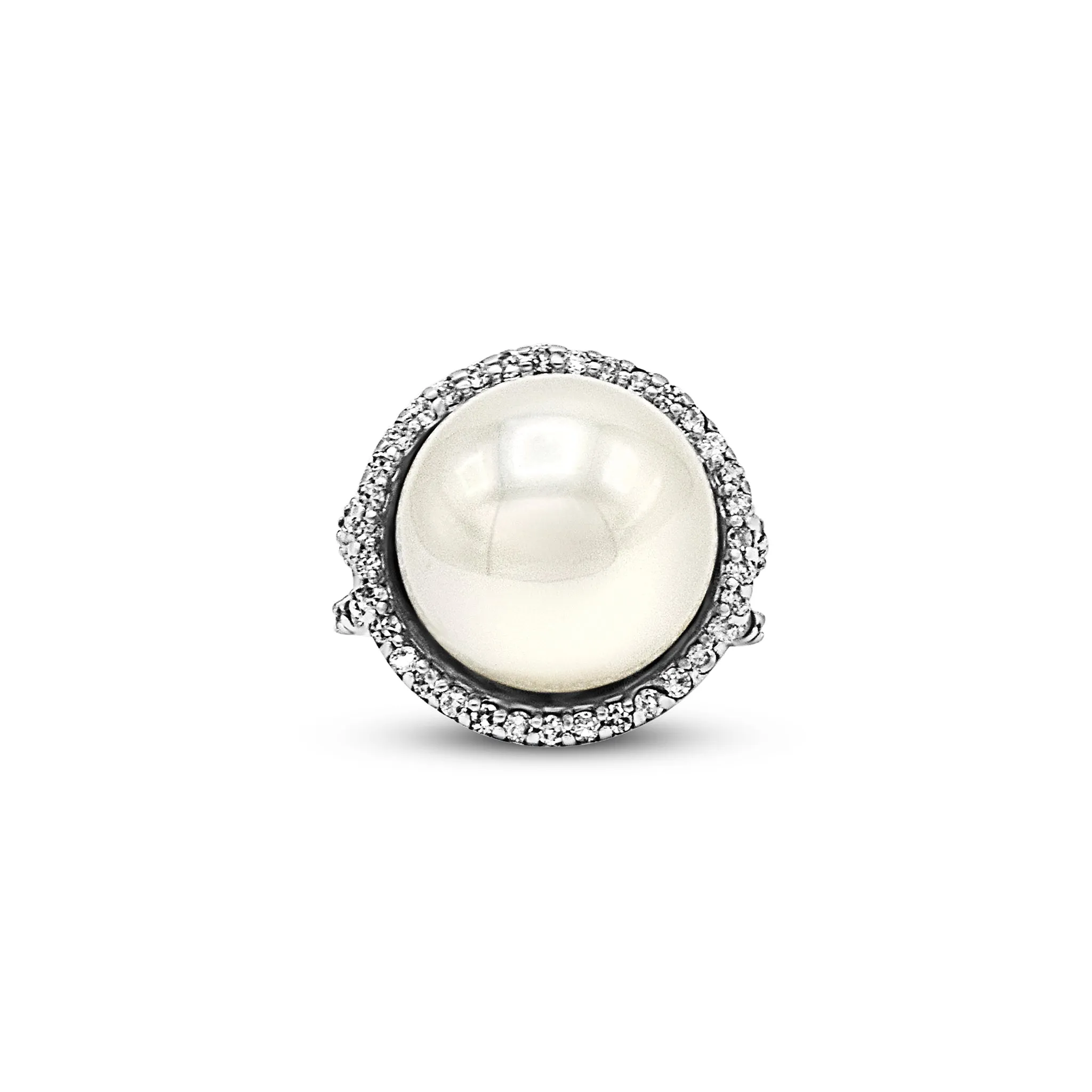 Elegant Pearl Embrace Ring