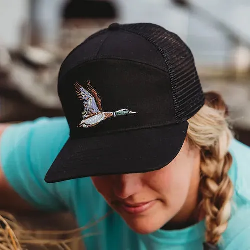 Fieldstone Roost 7 Panel Duck Hat - Black