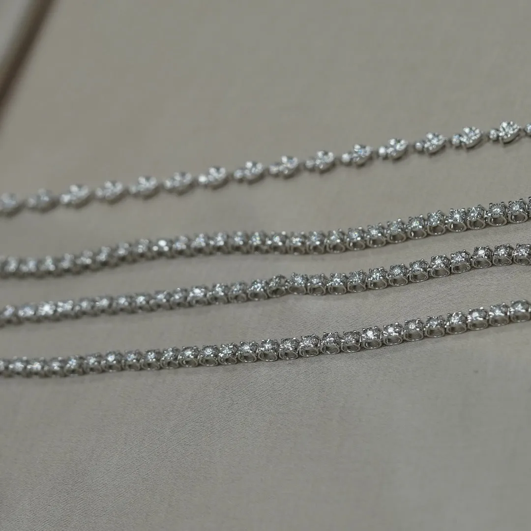 FINITE - 18K White Gold Diamond Bracelet