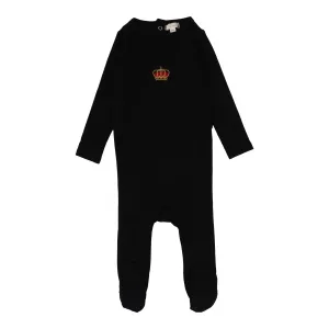 footie crown - black